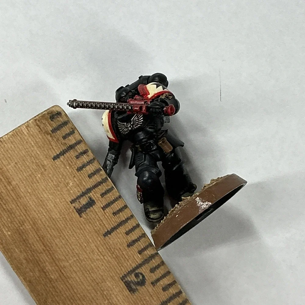 Warhammer 40k Assault Interccessors Space Marine‎ Black Templar Primaris Painted